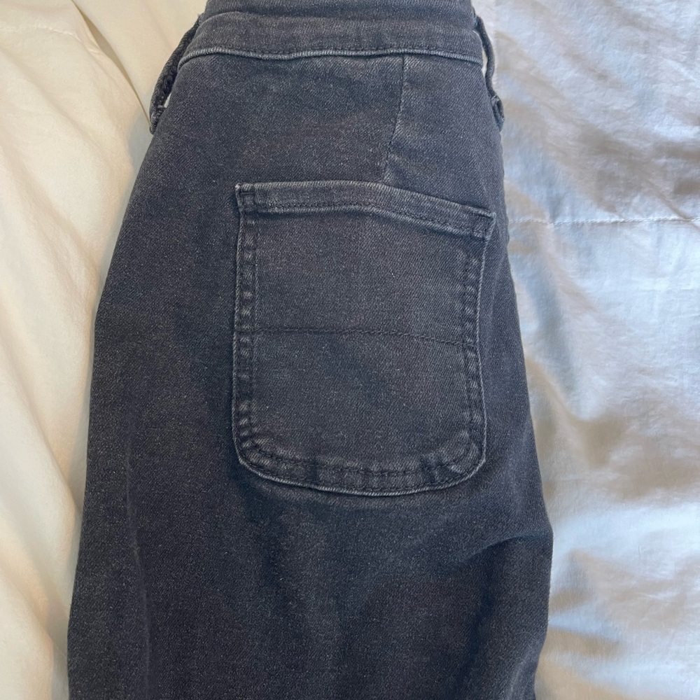 Old navy black wide leg jeans